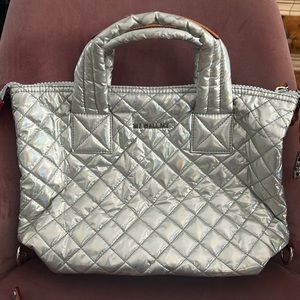 Used MZ Wallace hologram colored bag